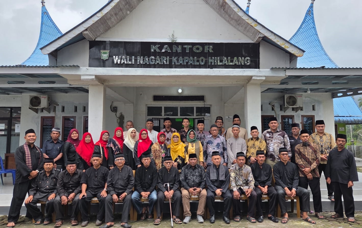 Pengurus KAN Kapalo Hilalang 2026-2031 Dilantik